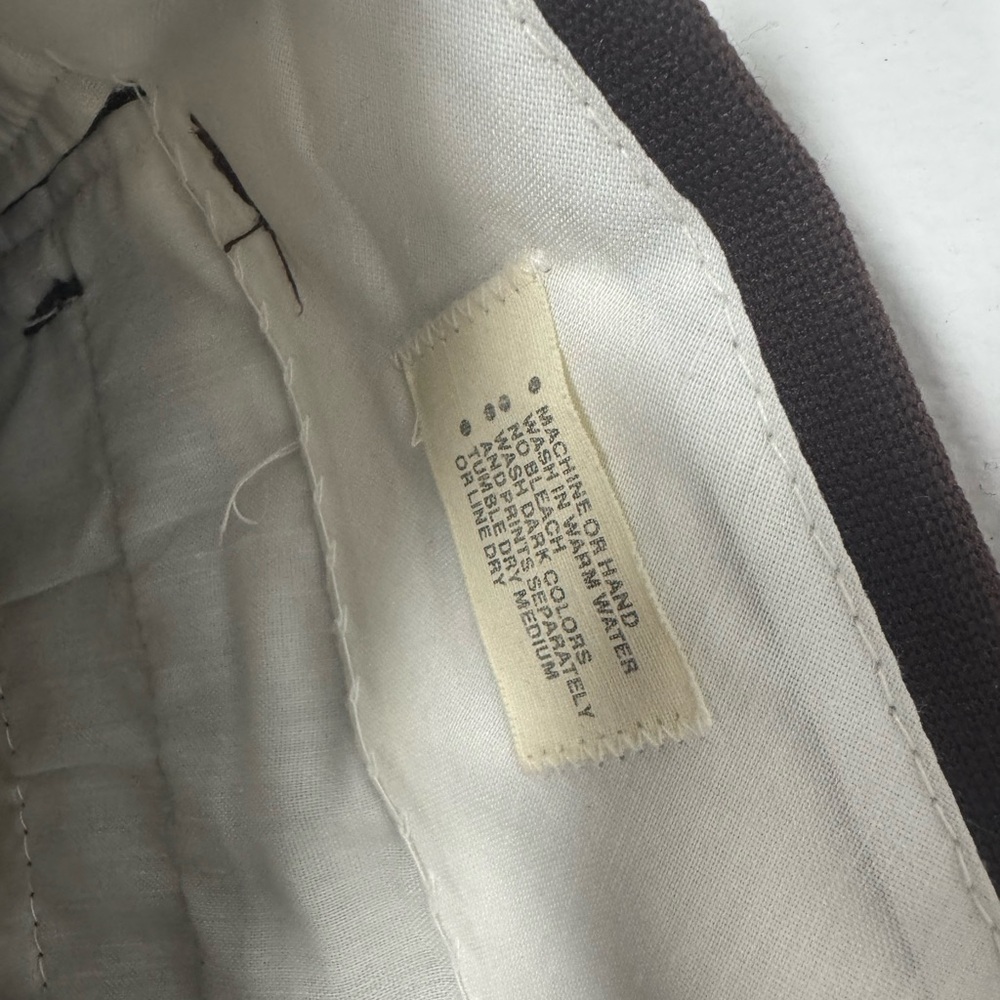 Brown Vintage Polyester Pants - image 3